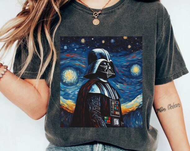 Darth Vader Starry Night Star Wars Shirt / Star Wars Celebration / May The 4th Be With You / Galaxy's Edge Tee / Walt