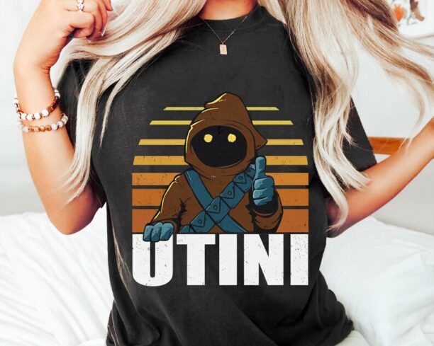 Retro Star Wars Jawa Utini Shirt / Star Wars Celebration / May The 4th Be With You / Galaxy's Edge Tee / Walt Disney