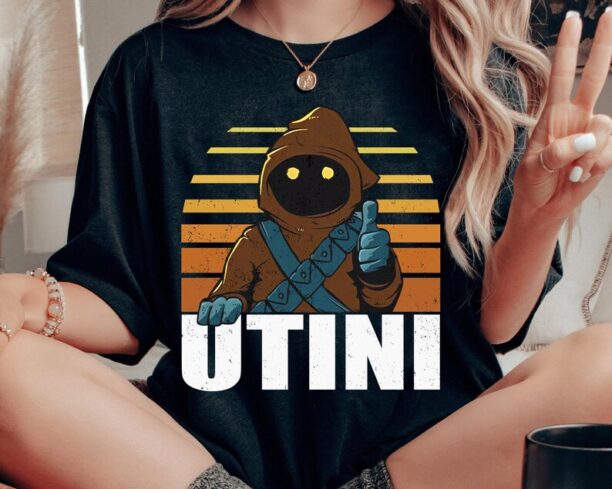 Retro Star Wars Jawa Utini Shirt / Star Wars Celebration / May The 4th Be With You / Galaxy's Edge Tee / Walt Disney