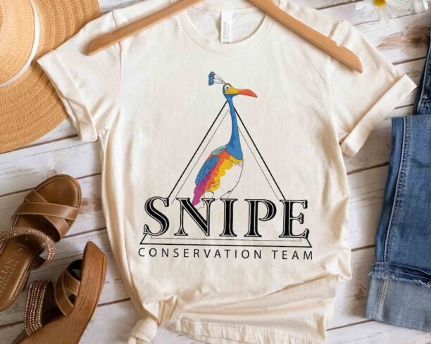 Disney Pixar Up Paradise Falls Kevin Bird Snipe Conservation Shirt