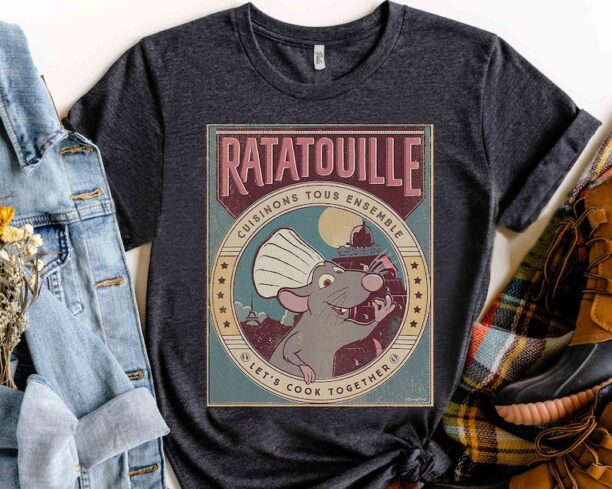 Disney and Pixar’s Ratatouille Chef Remy Let’s Cook Together Shirt