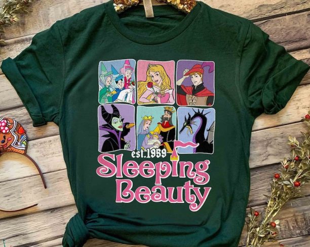 Disney Sleeping Beauty Characters Group Shot 1959 Shirt