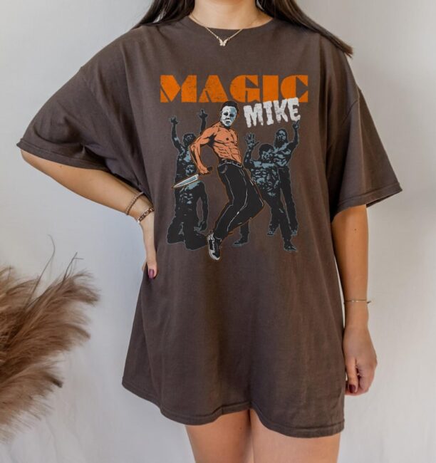 Magic Mike shirt, Michael Myers Halloween Shirt Inspired Tee, Friday the 13th Shirt