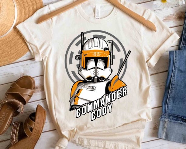 Star Wars The Clone Wars Commander Cody Portrait Shirt