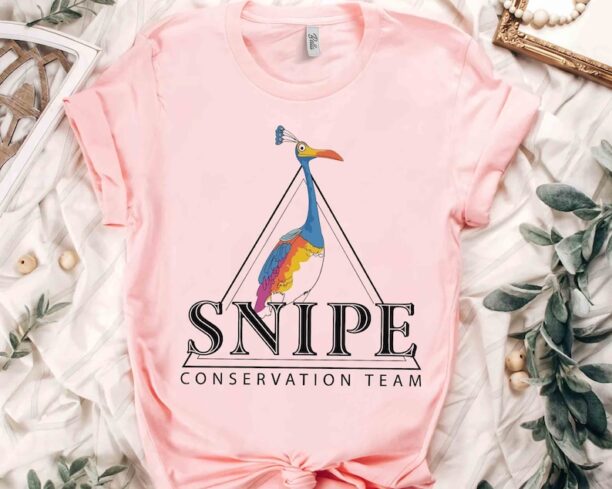 Disney Pixar Up Paradise Falls Kevin Bird Snipe Conservation Shirt