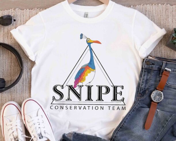 Disney Pixar Up Paradise Falls Kevin Bird Snipe Conservation Shirt