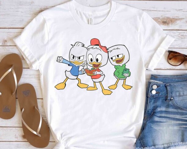 Cute Disney DuckTales Huey Dewey & Louie Portrait Shirt