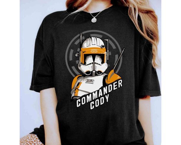 Star Wars The Clone Wars Commander Cody Portrait Shirt