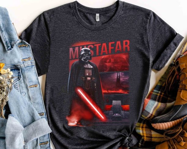 Star Wars Obi-Wan Kenobi Darth Vader Mustafar Poster Shirt