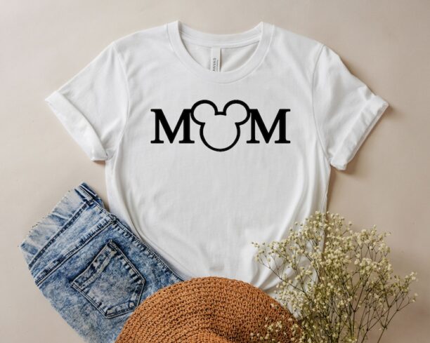 Mom Mickey Tshirt, Mickey Mom T-shirt, Disney Mom Shirt, Mickey Mom Tee, Disney Mother Tshirt, Disney Mickey Mom T-shirt