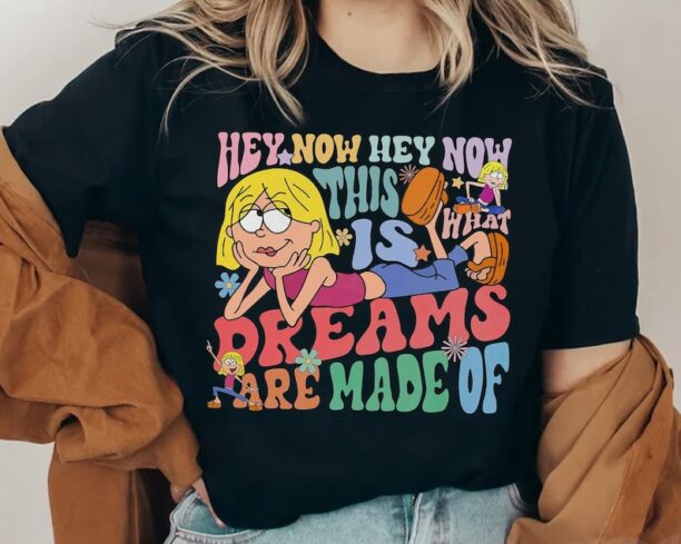 Disney Cute Lizzie McGuire This Is What Dreams Are Made Of Retro Shirt