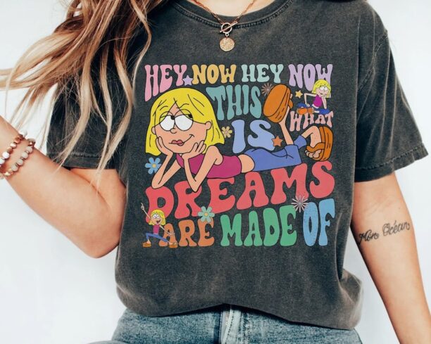 Disney Cute Lizzie McGuire This Is What Dreams Are Made Of Retro Shirt