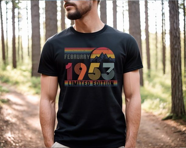 70th Birthday Shirt, Vintage 1953 T-Shirt, Thirty Birthday Womens Shirt, 70th Birthday Gift for Men or Woman