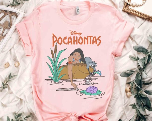 Cute Disney Pocahontas Meeko Afternoon Dreaming Shirt