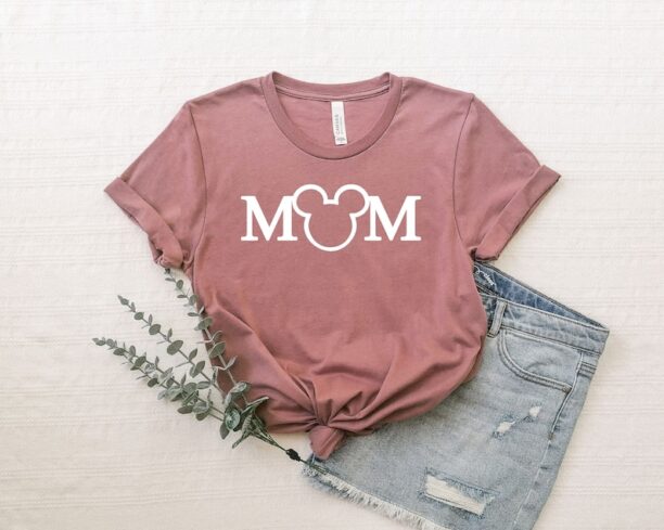 Mom Mickey Tshirt, Mickey Mom T-shirt, Disney Mom Shirt, Mickey Mom Tee, Disney Mother Tshirt, Disney Mickey Mom T-shirt