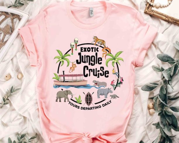 Disney Jungle Cruise The Animals Jungle Icons Shirt