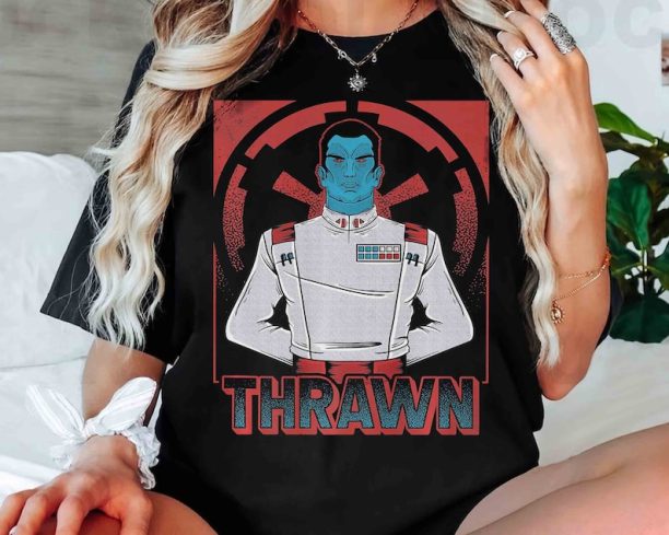 Star Wars Grand Admiral Thrawn Poster Retro Shirt