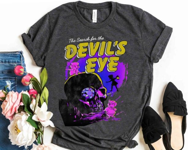 Disney The Rescuers Search For The Devil's Eye Retro Shirt