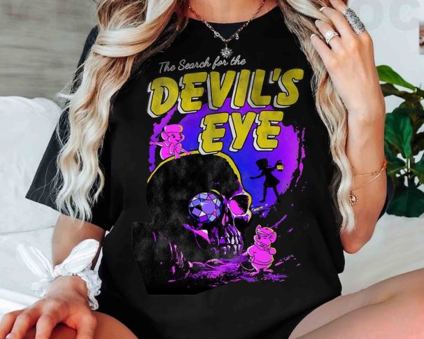 Disney The Rescuers Search For The Devil's Eye Retro Shirt