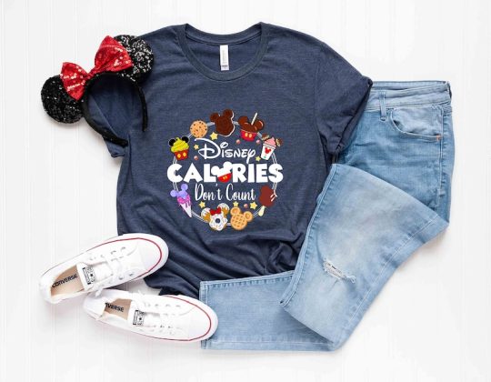 Disney Calories Don’t Count Shirt, Disney Snacks Shirt, Disney Epcot Shirt, Disney Shirt for Women, Disney Trip Shirt