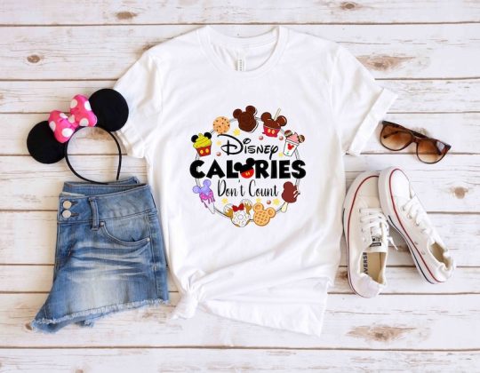 Disney Calories Don’t Count Shirt, Disney Snacks Shirt, Disney Epcot Shirt, Disney Shirt for Women, Disney Trip Shirt