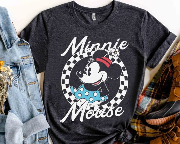 Disney Mickey and Friends Cute Minnie Mouse Classic Portrait Shirt