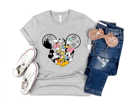 Disney Trip Mickey and Friends Shirt, Disney Family Trip Shirt, Disney Castle Shirt, Disneyworld Shirt, Disneyland Shirt