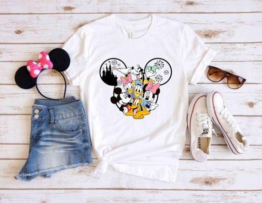 Disney Trip Mickey and Friends Shirt, Disney Family Trip Shirt, Disney Castle Shirt, Disneyworld Shirt, Disneyland Shirt