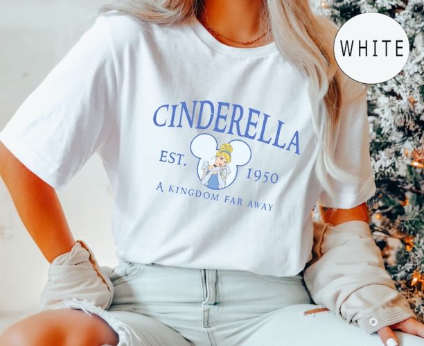 Comfort Colors® Disney Cinderella and Co 1950 Shirt, Disney Princess Shirt, Disney Cinderella Princess Shirt