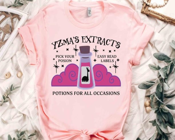 Disney Emperor's New Groove Kuzco's Poison Yzma'S Extract Of Llama Shirt