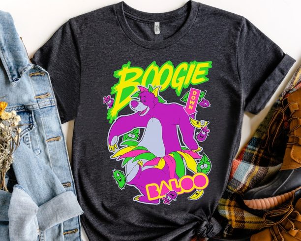 Disney The Jungle Book Baloo Jungle Boogie Poster Shirt