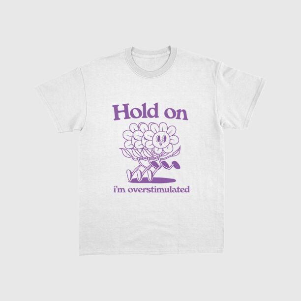 Hold On. Retro cartoon T-shirt, vintage cartoon tee, meme T-shirt, unisex