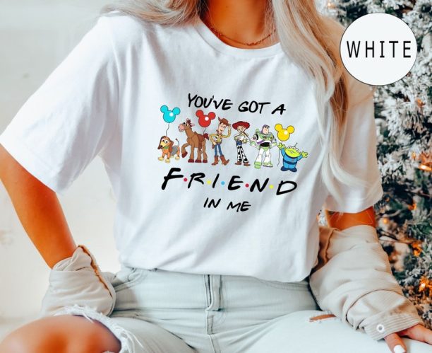 Comfort Colors® You've Got A Friend In Me Disney Cartoon Tee, Disney Vacation 2023 Shirt, Disney Toy Friends Shirt