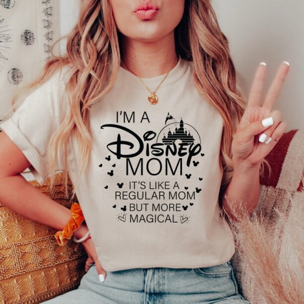 Magical Disney Mom Shirt, Disney Mom Shirt, Mother's Day Gift, Family Disney Shirt, Gift for Mom, Mother's Day Shirt