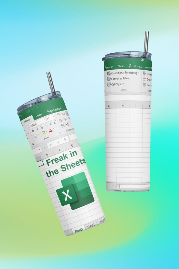 Freak In The Sheets Tumbler Excel Tumbler Accountant Gifts Accountant Tumbler Tax Accountant Gift Working Home Tumblers