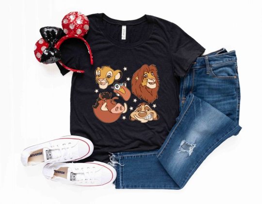 Disney Lion King Shirt, Lion King Characters Simba Mufasa Timon Zazu Pumbaa Shirt, Hakuna Matata Shirt