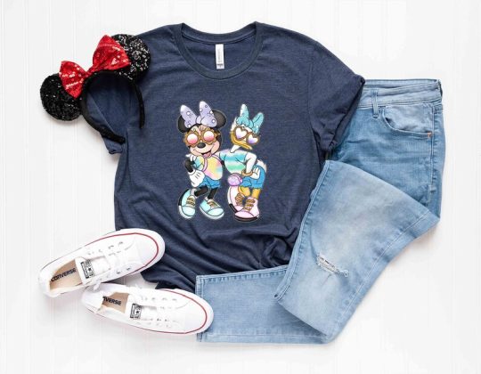 Minnie and Daisy Besties Shirt, Disney Besties Shirts, Disney Shirt for Women, Disney Best Friends Shirts