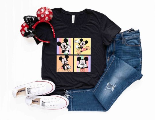 Disney Mickey Moods Shirt, Retro Mickey Shirt, Disney Family Trip Shirt, Disney Group Shirts, Disney Couple Shirt