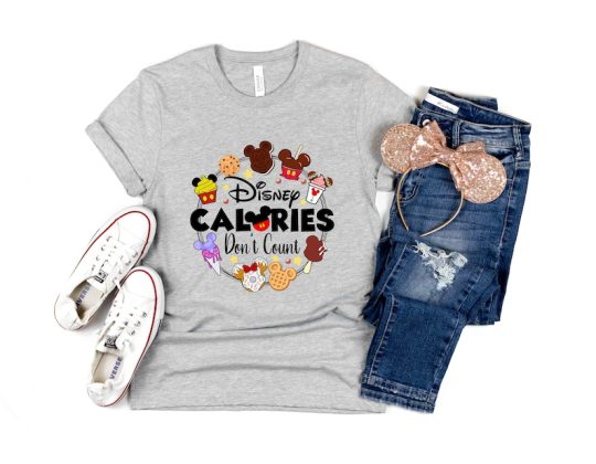 Disney Calories Don’t Count Shirt, Disney Snacks Shirt, Disney Epcot Shirt, Disney Shirt for Women, Disney Trip Shirt