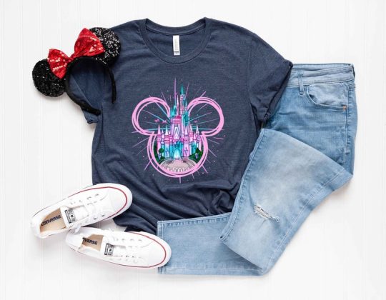 Disney Castle Magic Kingdom Shirt, Disney Castle Shirt, Disneyworld Shirt, Disney Trip T-Shirt, Disney Family Shirt