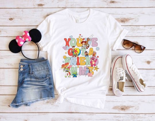 You've Got A Friend In Me Toy Story Shirt, Disney Toy Story Shirt, Toy Story Characters Shirt