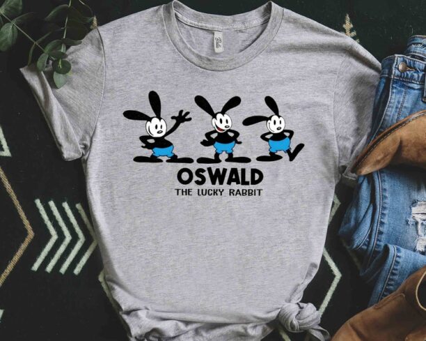 Disney Oswald The Lucky Rabbit Portrait Shirt, Epic Mickey Tee