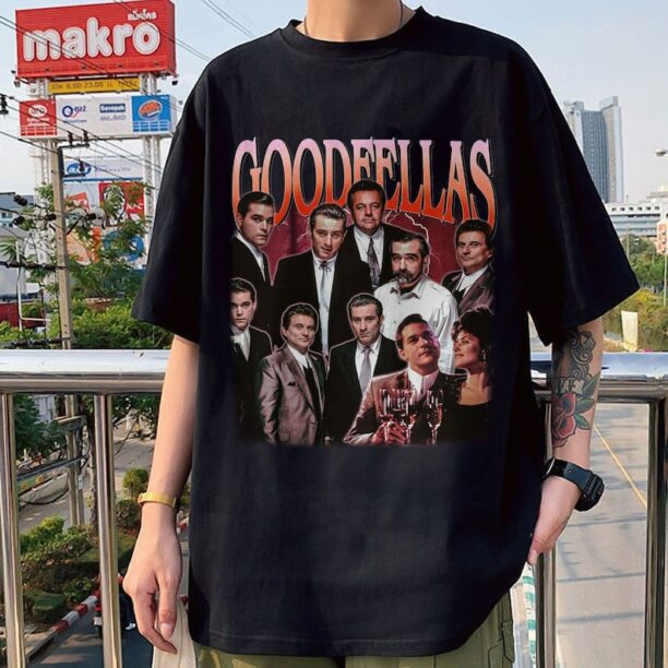 GOODFELLAS Film Shirt, Spider Michael Imperioli, Retro Vintage 90's Shirt, Tony Sirico Shirt, Frank Sivero Shirt