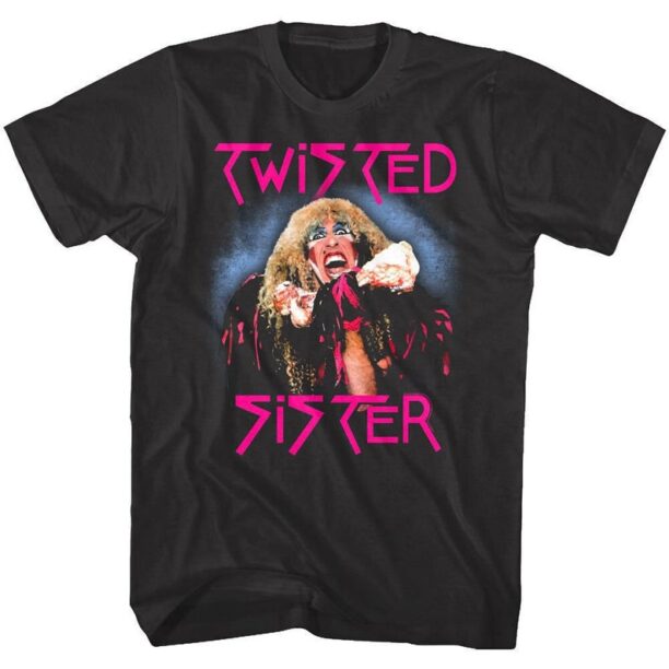 TWISTED SISTER T-Shirt Dee Snider Stay Hungry Poster Graphic Tees