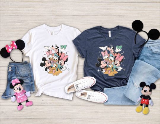 Disney Mickey and Friends Shirt, Disney Family Trip Shirts, Disneyworld Shirt, Disneyland Shirt, Disney Group Shirts