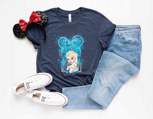 Disney Frozen Princess Elsa Shirt, Frozen Elsa Shirt, Disney Frozen Shirt, Disney Princess Shirt