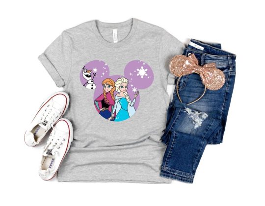 Frozen Elsa and Anna Disney Shirt, Disney Frozen Shirt, Disney Women Shirt, Disney Princess Elsa Shirt