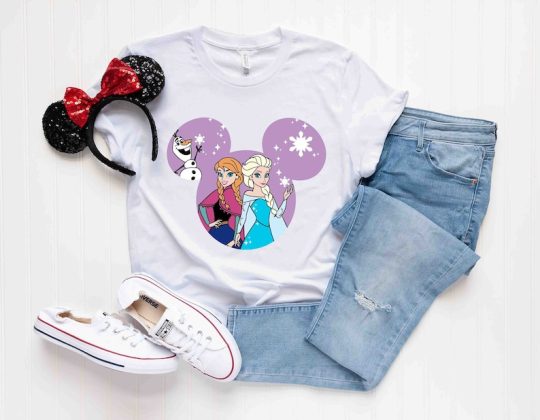 Frozen Elsa and Anna Disney Shirt, Disney Frozen Shirt, Disney Women Shirt, Disney Princess Elsa Shirt