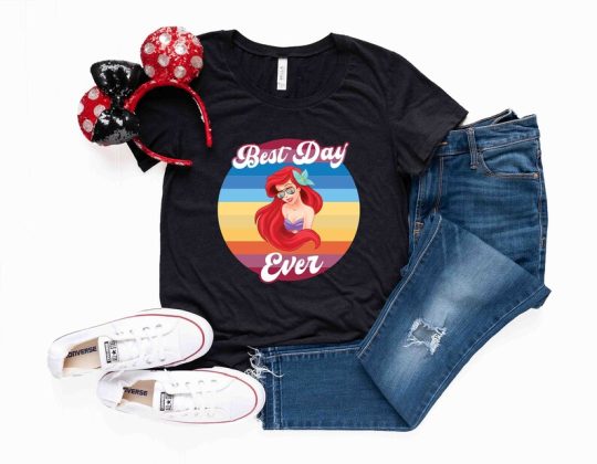 Ariel Disney Best Day Ever Shirt, Princess Ariel Best Day Ever Shirt, Disney Ariel Shirt, Little Mermaid Shirt