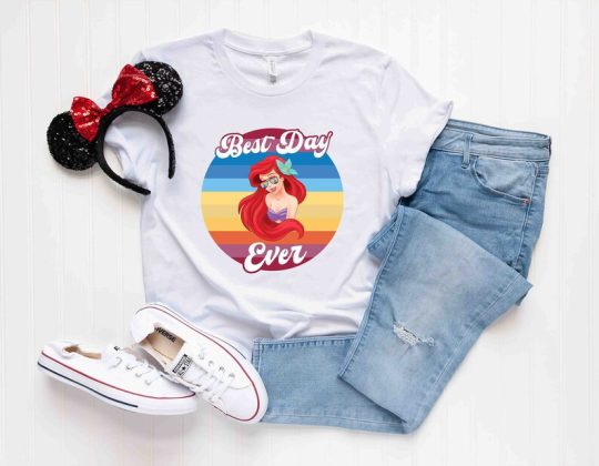 Ariel Disney Best Day Ever Shirt, Princess Ariel Best Day Ever Shirt, Disney Ariel Shirt, Little Mermaid Shirt